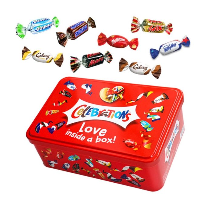 Mars Celebrations | Collection box | Love inside a box | 400g