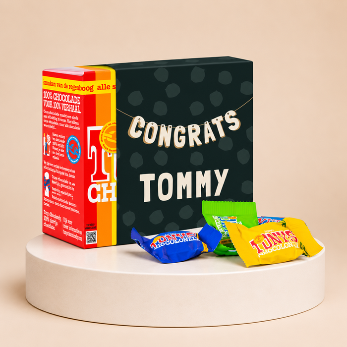 Tony's Chocolonely | Tiny Tony's | Congrats | Naam aanpasbaar