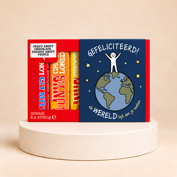 Tony's Chocolonely | Proeverijtje | Wereld aan je voeten