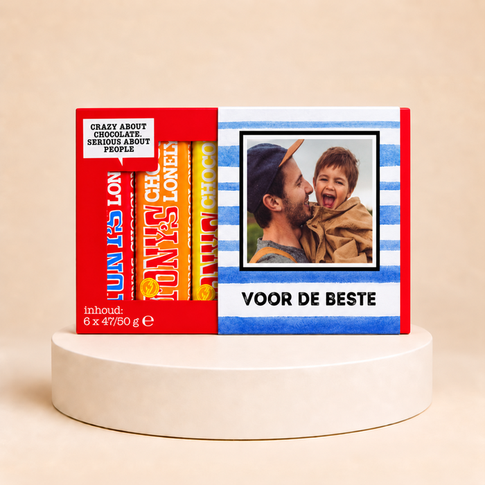 Tony's Chocolonely | Proeverijtje | Voor de beste met eigen foto en tekst | 288g