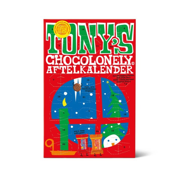 Tony's Chocolonely | Adventkalender | 216gr