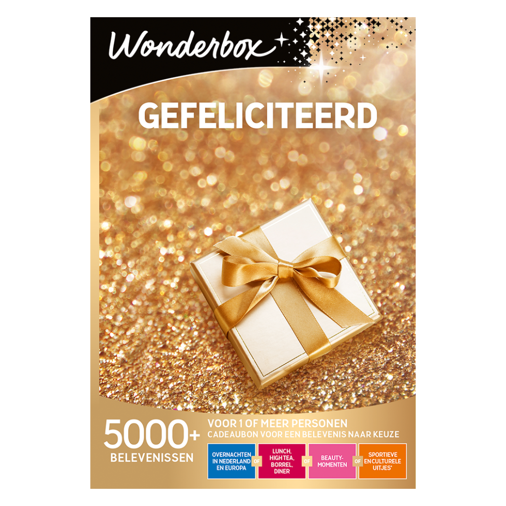 Greetz | Wonderbox Gefeliciteerd | Cadeaubelevenis | Gift Experiences