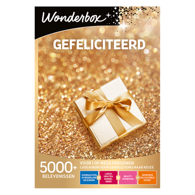 Wonderbox Gefeliciteerd | Cadeaubelevenis