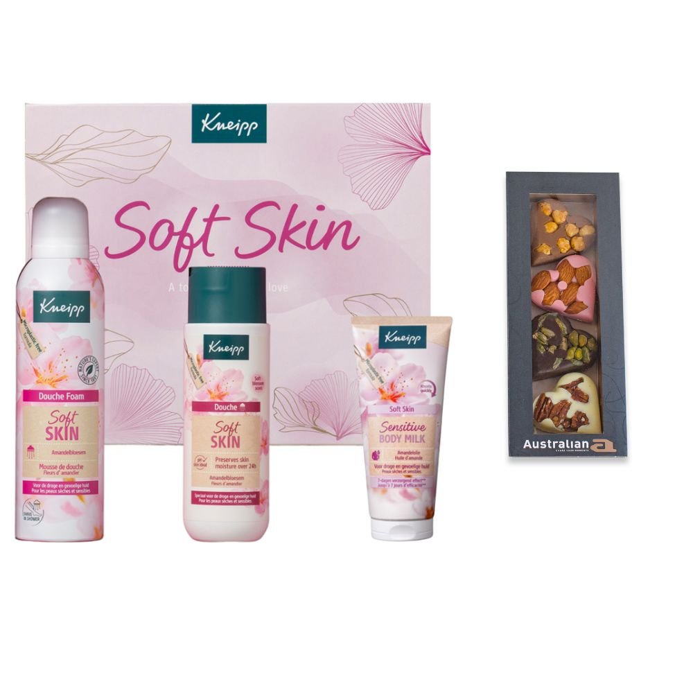 Kneipp amandelbloesem | Australian 4 hartjes 100g | Chocolates