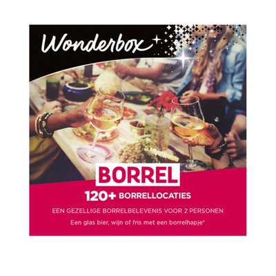 Wonderbox borrel voor twee | Cadeaubelevenis