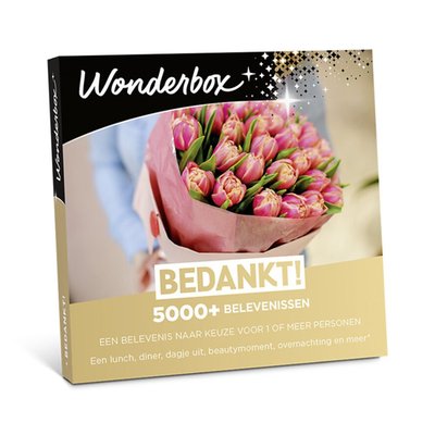 Wonderbox Bedankt | Cadeaubelevenis