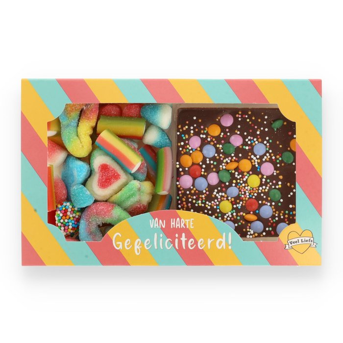 Veel liefs | Cadeaupakket | Gefeliciteerd | 340g