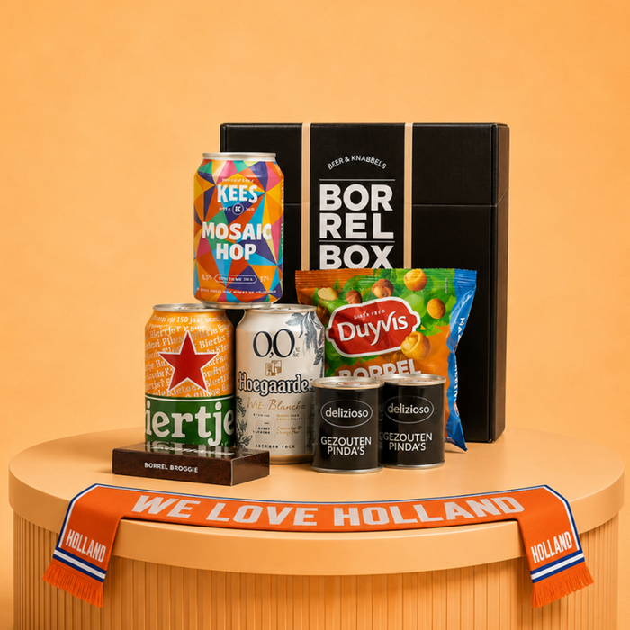 WE LOVE HOLLAND | Borrel Bierbox & Holland Sjaal