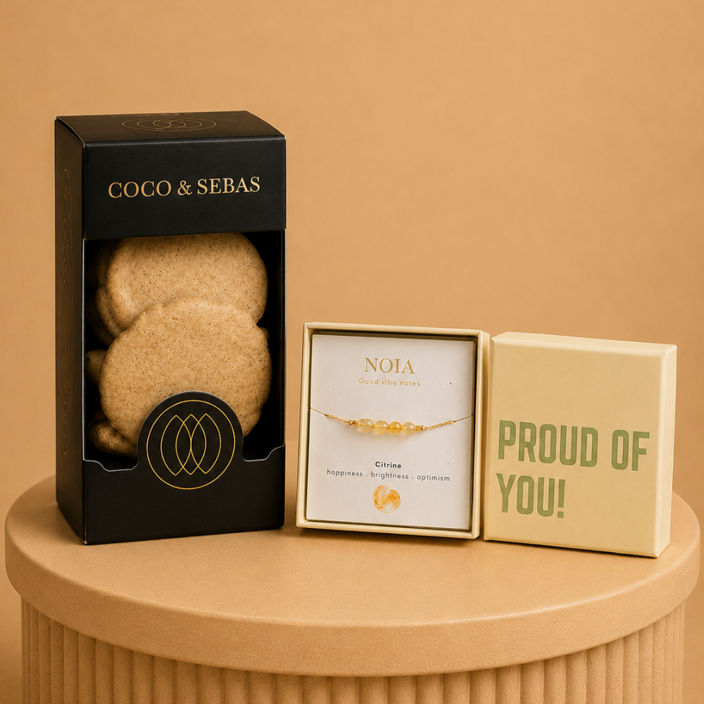 Proud of You NOIA armband mini stroopwafels Coco Sebas