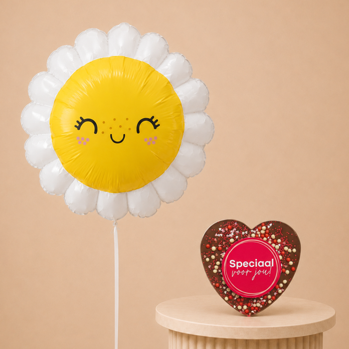 Ballon | Zonnebloem & Patisserie de Bijenkorf