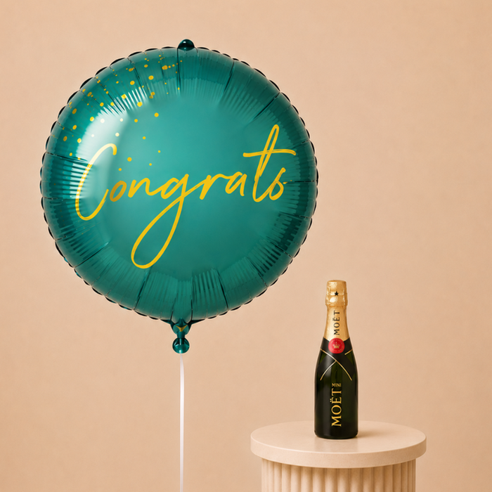 Ballon | Congrats & Moet & Chandon Piccolo