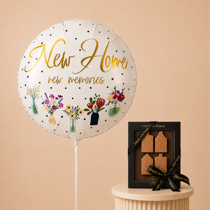 Ballon | New Home en Coco & Sebas