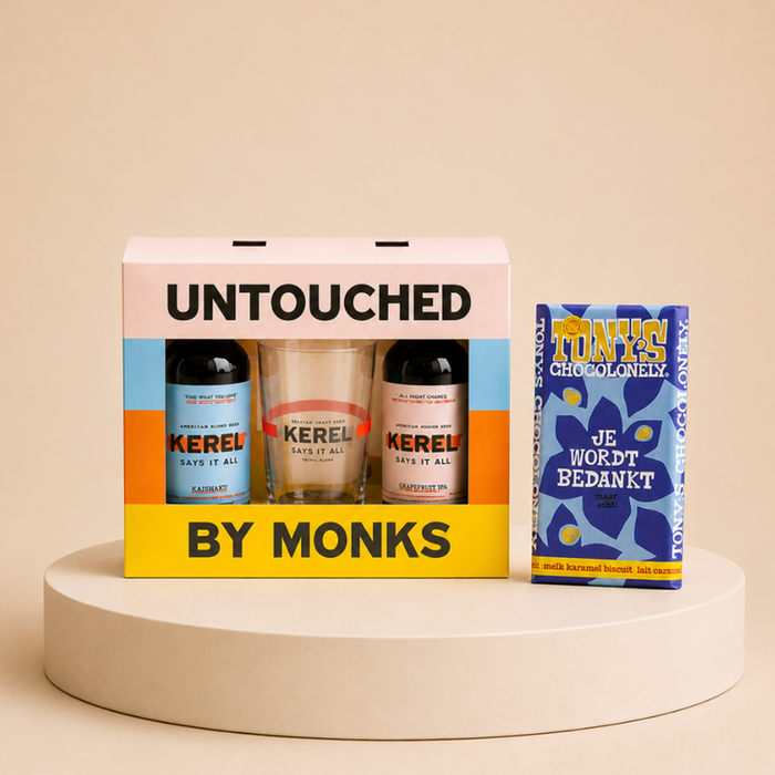 Je wordt bedankt | Kerel bier & Tony's Chocolonely
