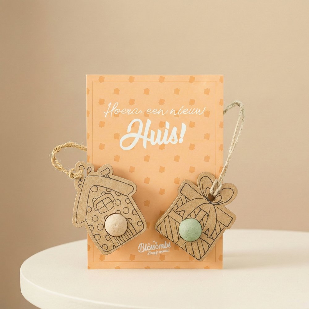 Zaden Hanger Nieuw huis Brievenbusbloemen Greetz