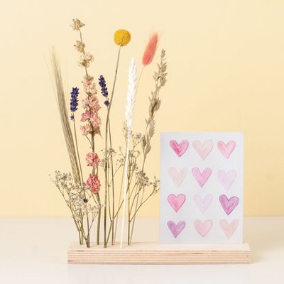 Brievenbus Giftset Droogbloemen