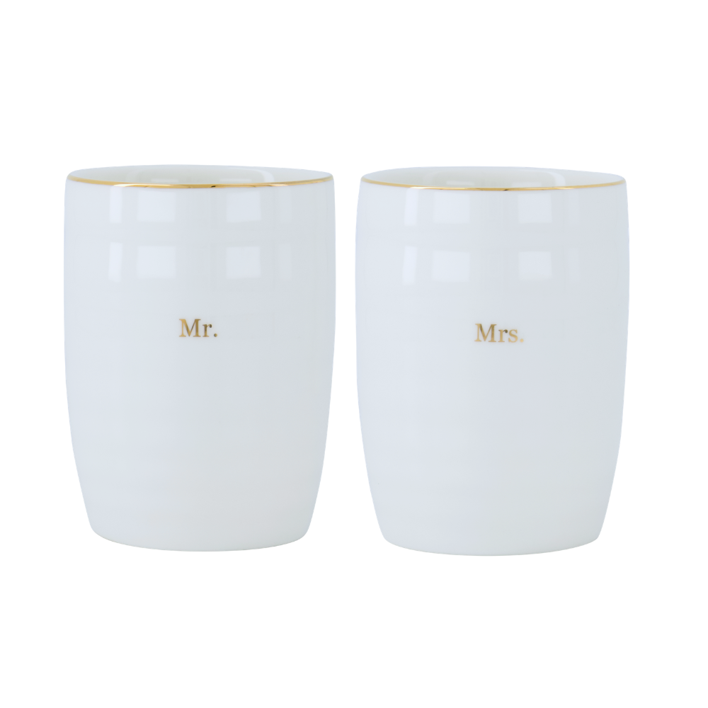 Set van 2 mokken Mr Mrs Zusss