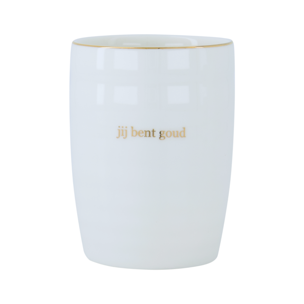 Koffiemok Jij bent goud Zusss