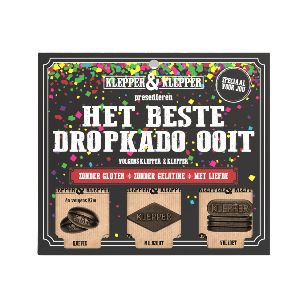 Klepper Klepper Het Beste Dropkado Ooit 600g Snoep Greetz