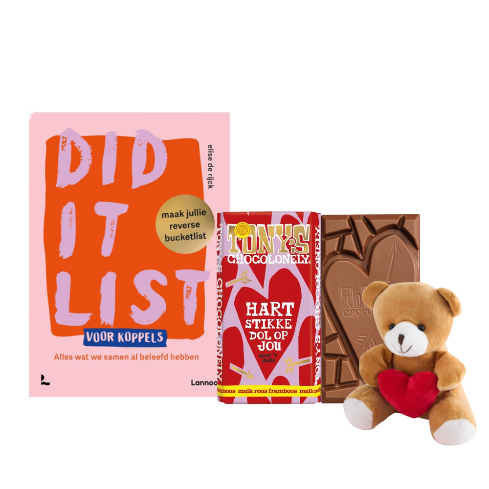 Cadeaupakket Did it list voor koppels Gadgets Grappige Cadeaus Tony