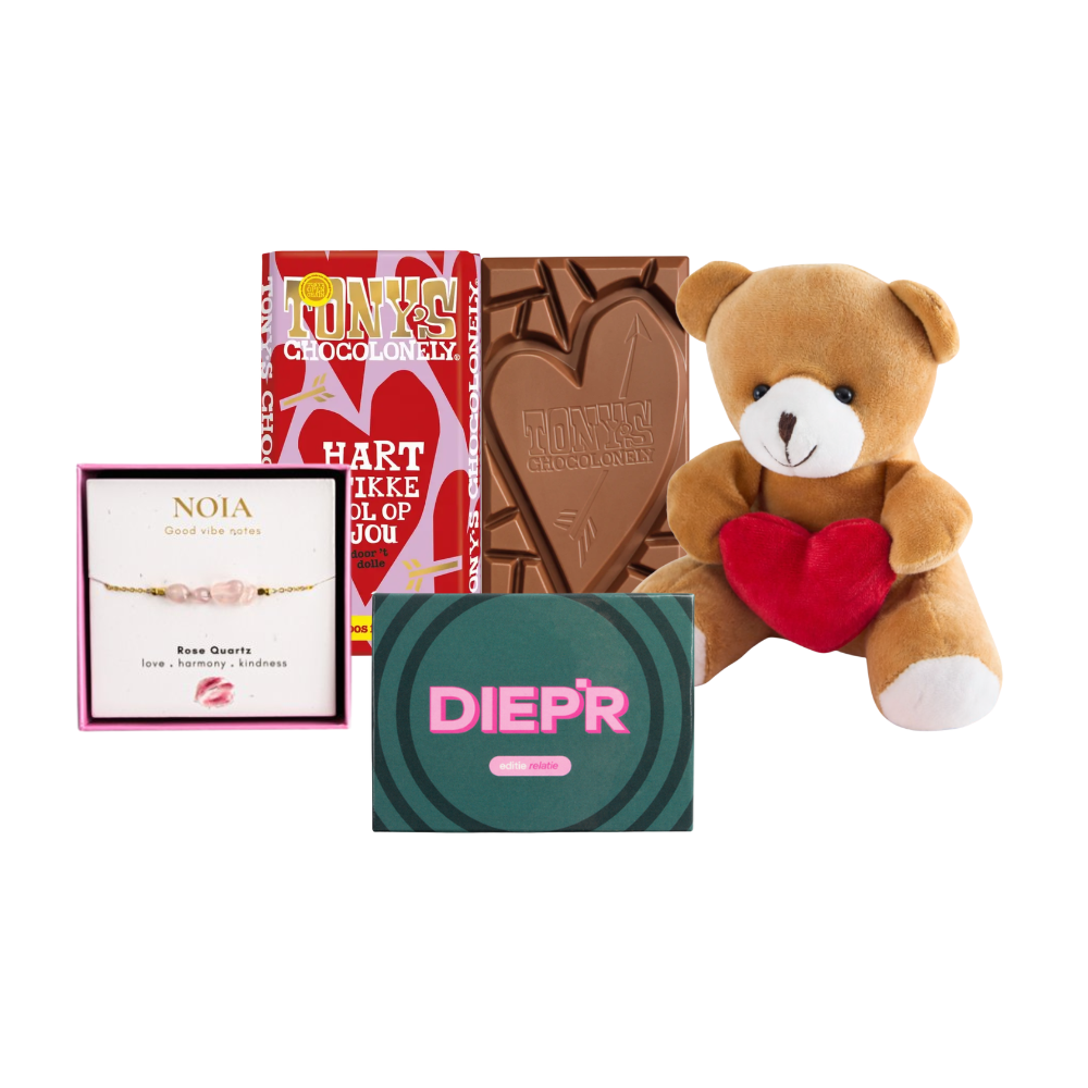 Premium cadeaupakket Valentijnsdag Tony