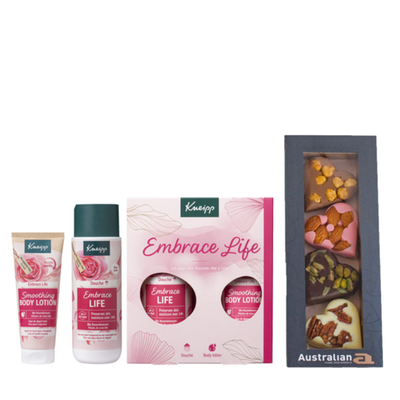 Australian 4 hartjes 95g | Kneipp cadeaupakket Embrace Life Moments