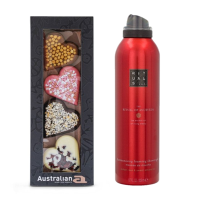 Rituals showerfoam Ayurveda | Australian 4 hartjes 95g