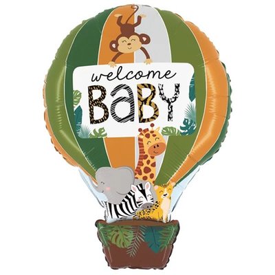 Ballon | XL | Jungle luchtballon | Welcome Baby