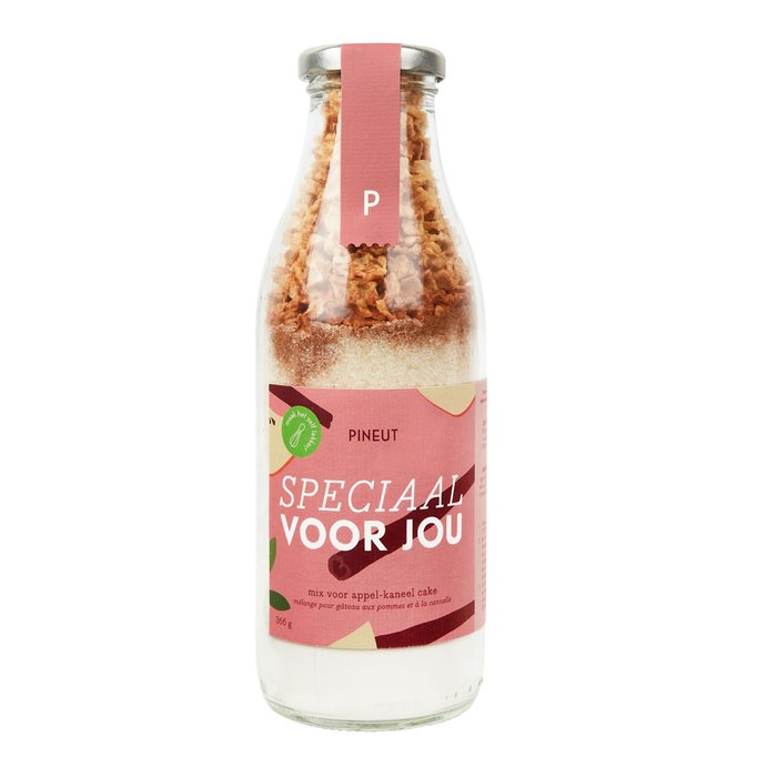 Pineut | Cake mix | Appel-kaneel - Speciaal voor jou | 330 gr