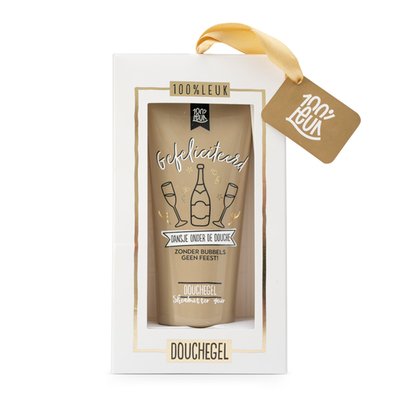 100% leuk | Douchegel | Gefeliciteerd