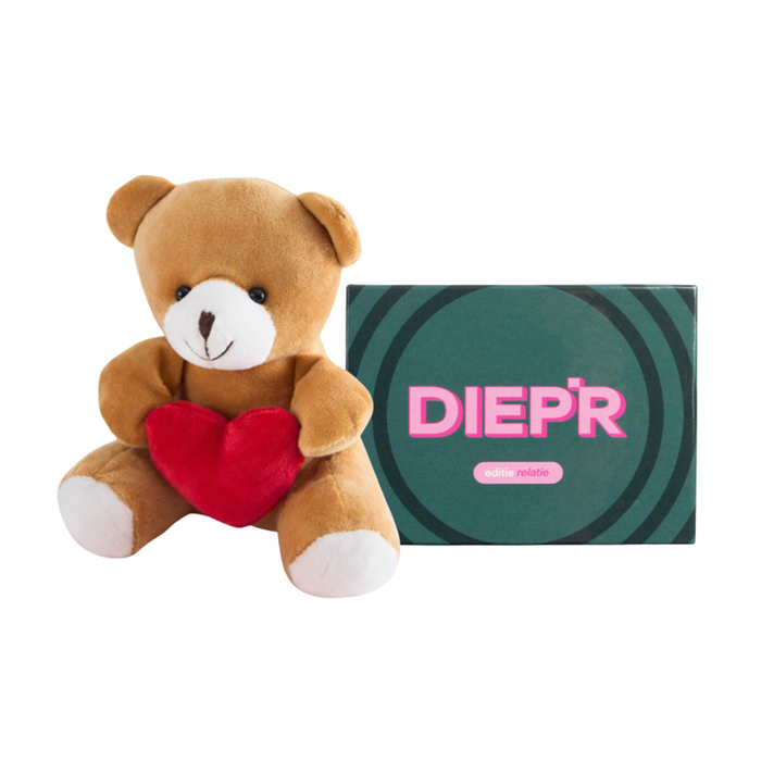 DIEP’R - Kaartspel - Relatie | Beertje met hart