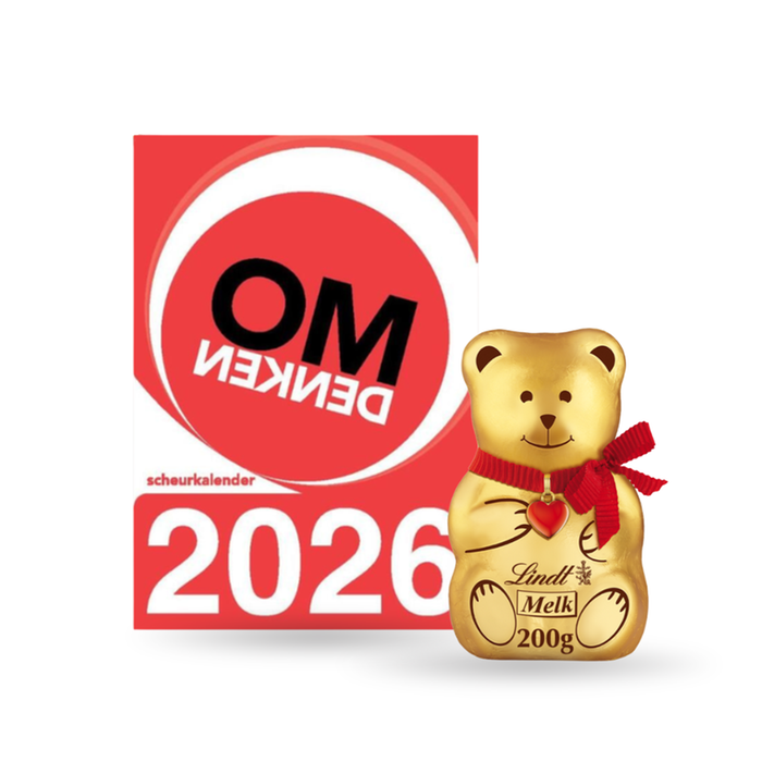 Omdenken Scheurkalender | Lindt - TEDDY 200g