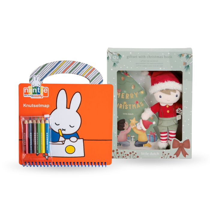 Little Dutch - Cadeauset 'Bijna' kerst | Nijntje - knutselboek