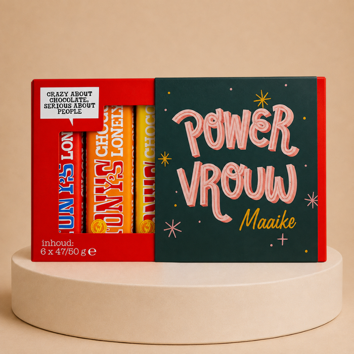 Tony’s Chocolonely | Proeverijtje | Powervrouw met eigen naam