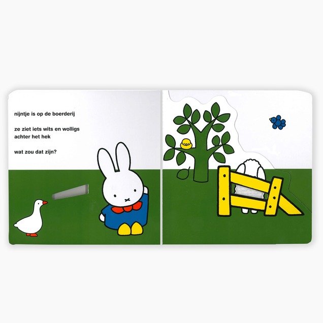 Kinderboek op de boerderij Nijntje