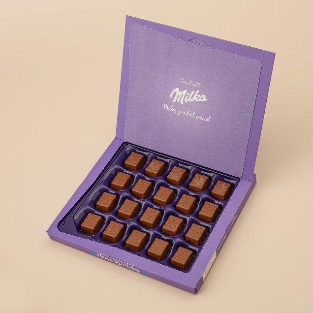Pralines Happy Birthday 110g Milka