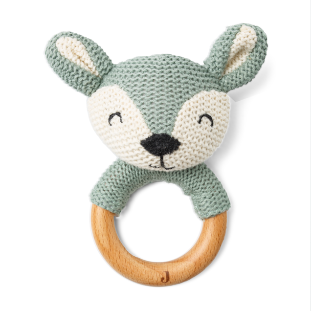 Bijtring Hert 13 cm Jollein
