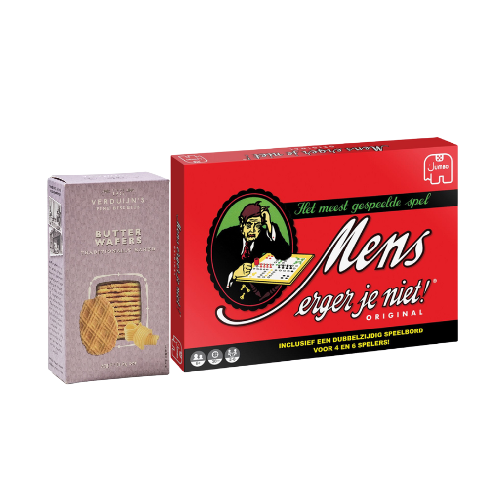 - Mens erger je niet Boterwafels 75g Speelgoed Spellen Jumbo