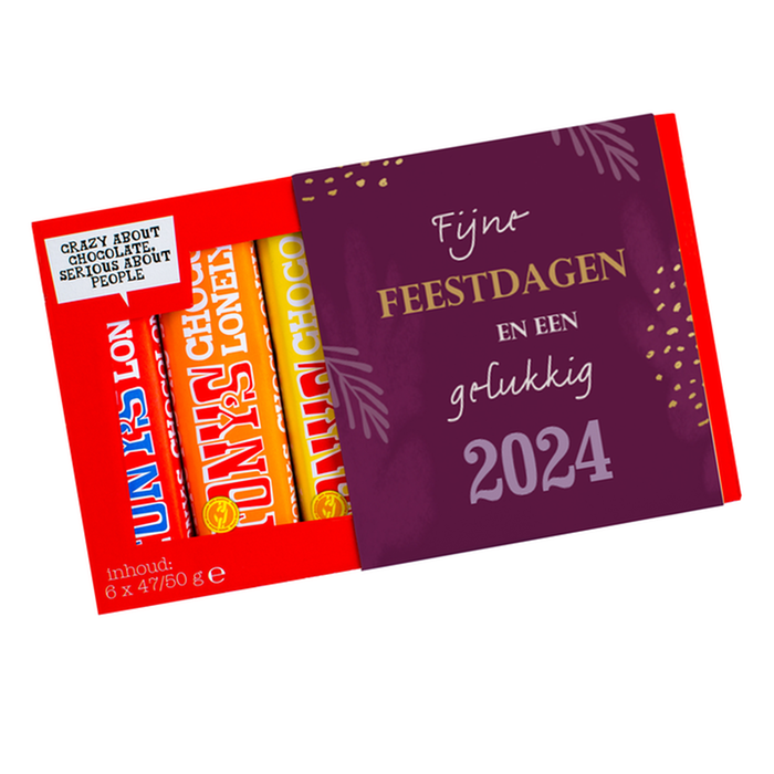 Tony’s Chocolonely | Proeverijtje | Fijne feestdagen met eigen tekst 