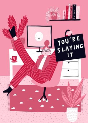 Lucy Maggie | Nieuwe baan kaart | You're slaying it