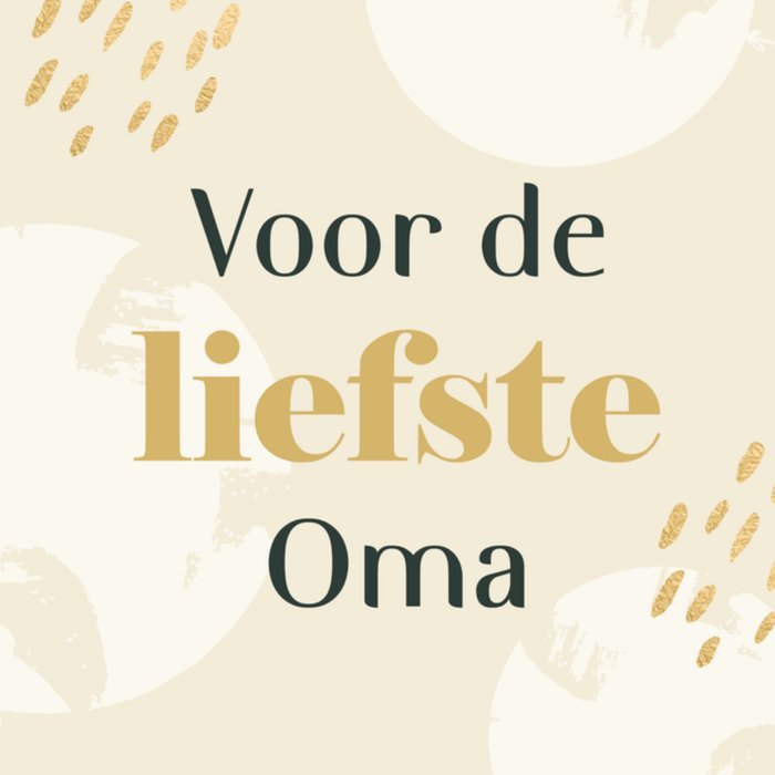 Greetz | Zomaarkaart | liefste oma