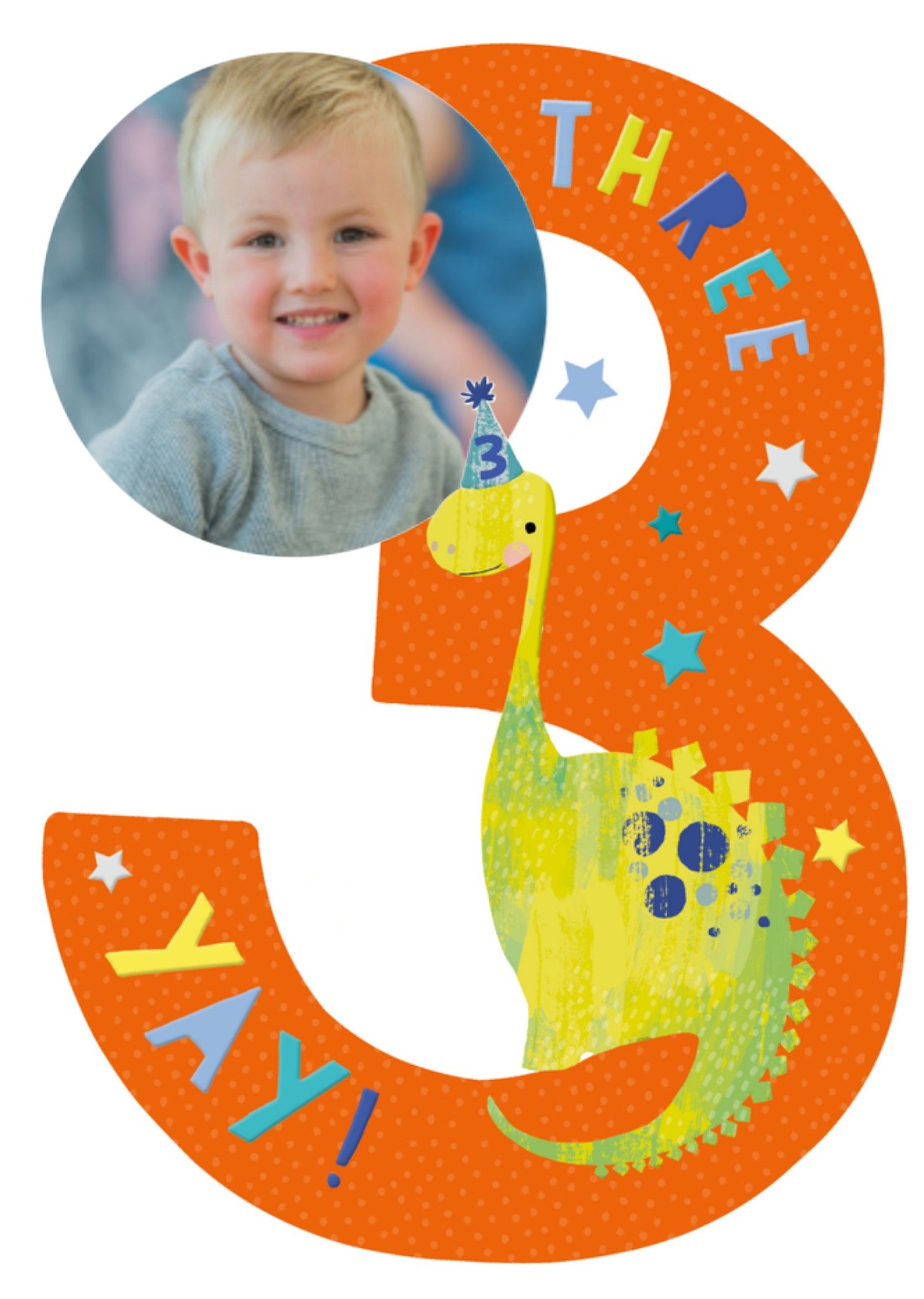 HotchPotch Kinderfeestje Cijfer Vrolijk Dier Kaart Hotchpotch