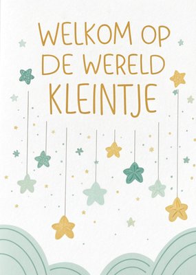 Greetz | Geboortekaart | Welkom op de wereld kleintje