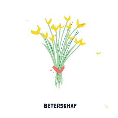 Kitchen of Smiles | Beterschapskaart | bloemen