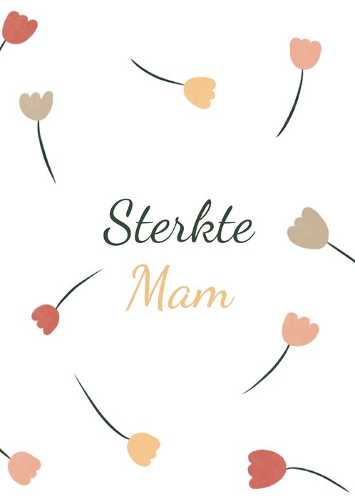 Sterkte kaart | Greetz | Moeder | Bloemen