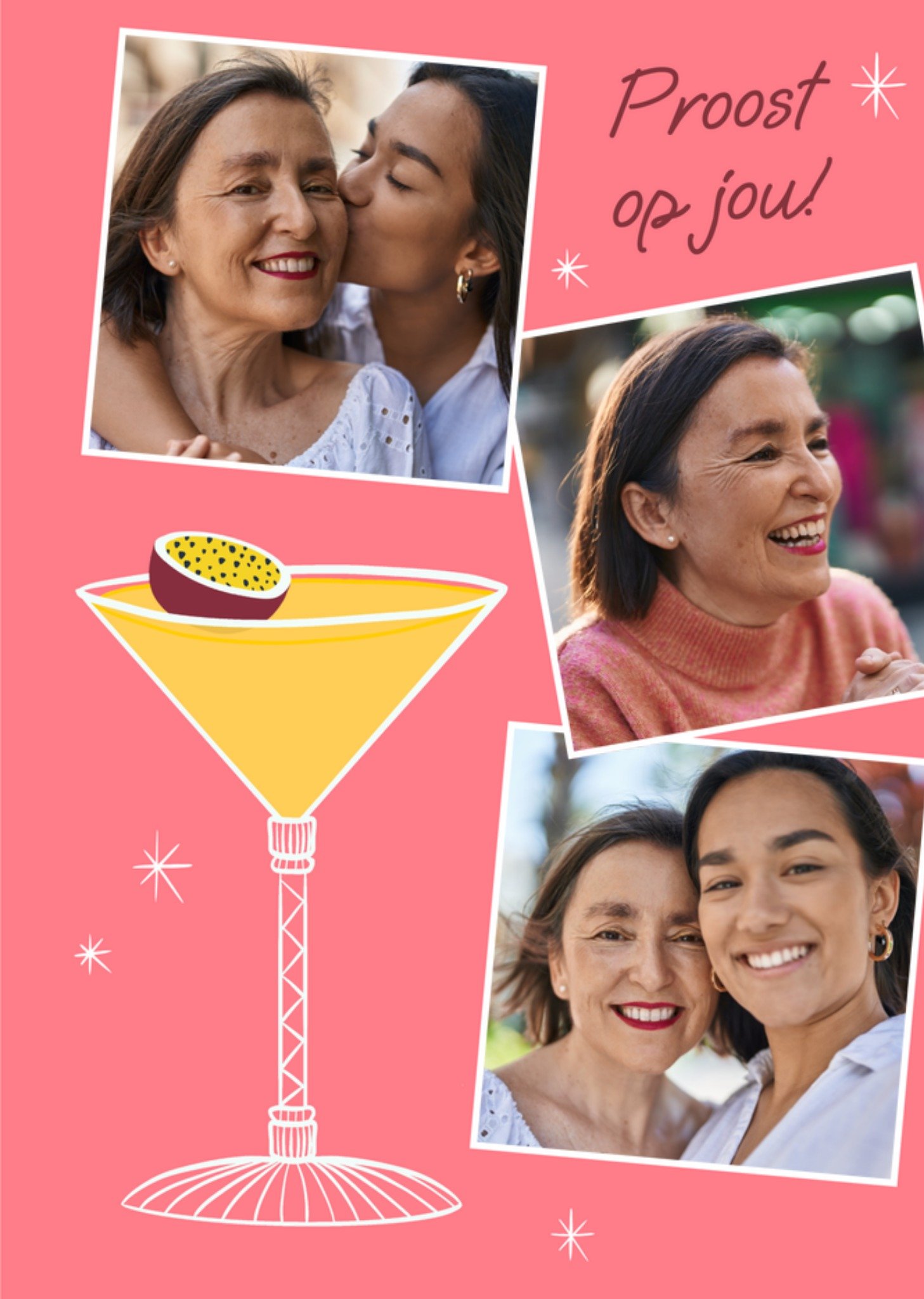 Greetz Verjaardagskaart Proost op jou! Fotokaart Standard Card