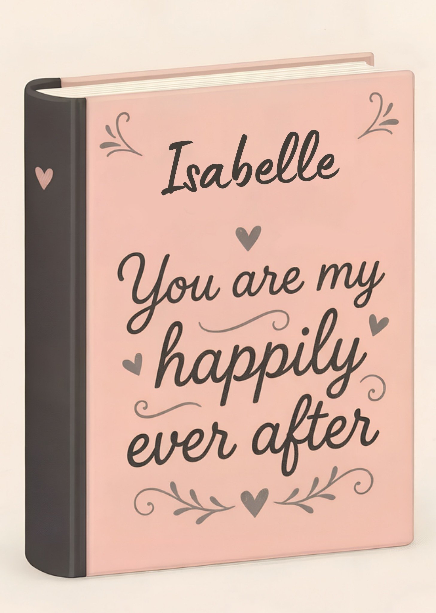 Valentijnskaart You Are My Happily Ever After Book Aanpasbare tekst Kaart Greetz