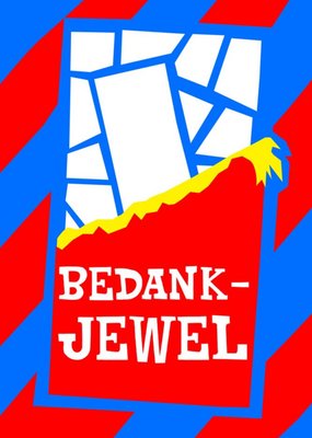 Tony Chocolonely | Bedanktkaart | Bedankjewel