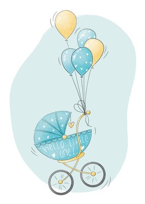 Studio Fred Illustraties | Geboortekaart | Hello Little One