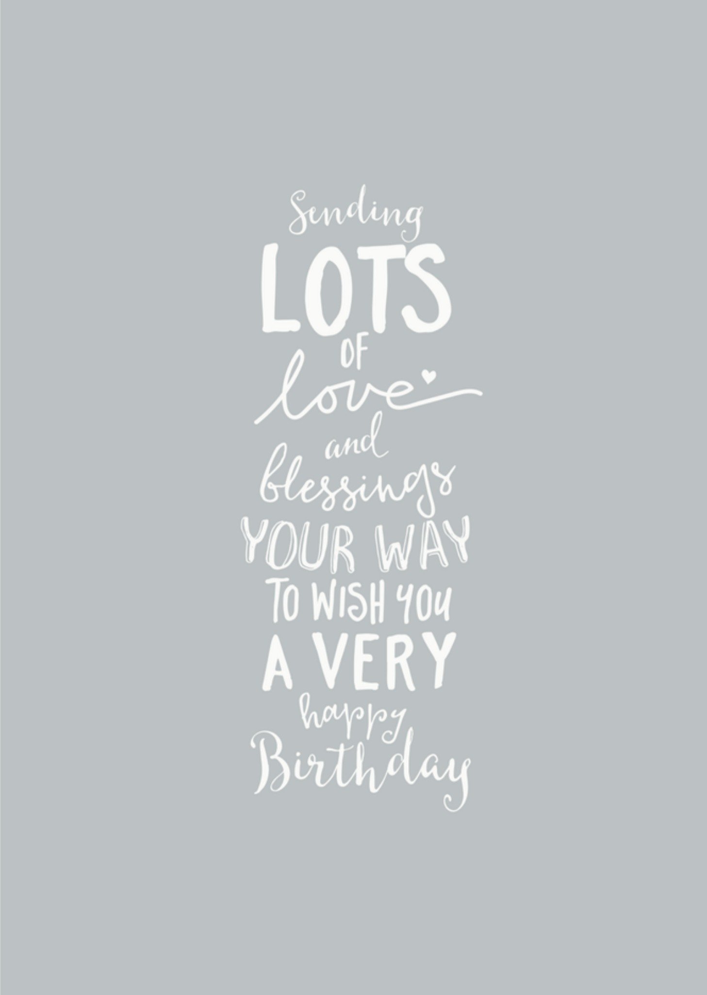 Verjaardagskaart blessings Kaart Dagelijksebroodkruimels