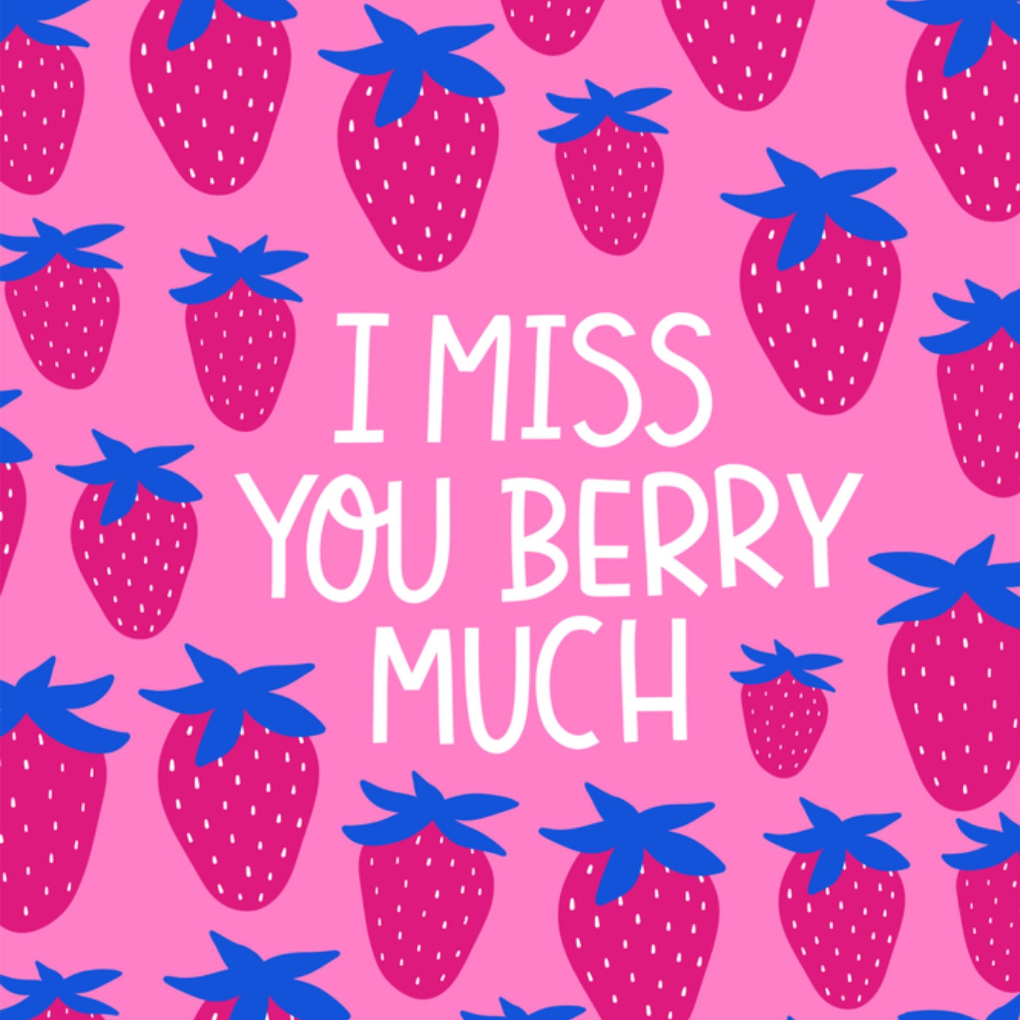 Greetz Zomaar kaart Berry much Vierkant